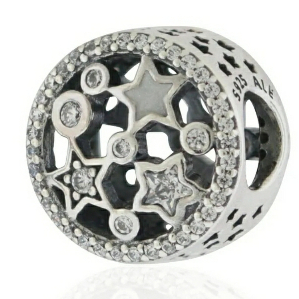 Pandora Retired Illuminating Stars Charm - Picture 2 of 10